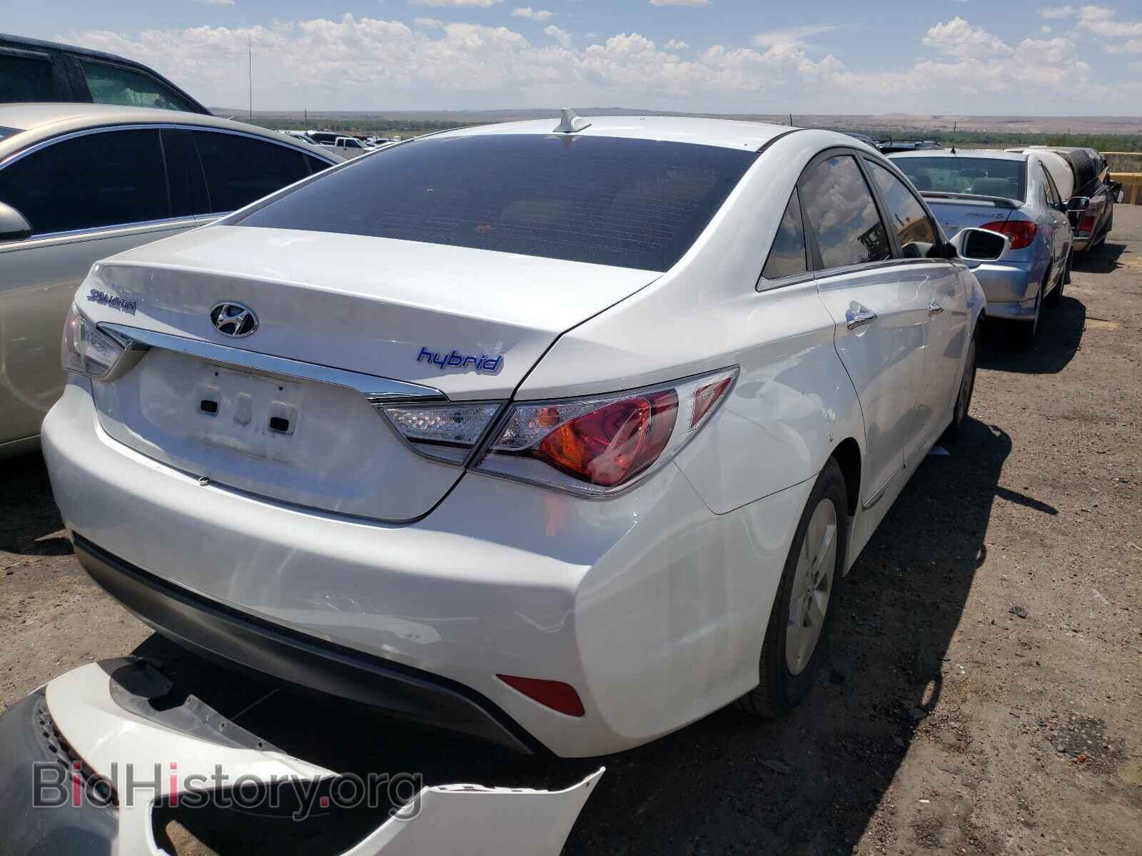 2012 HYUNDAI SONATA - VIN: KMHEC4A41CA029071 - Фото 4