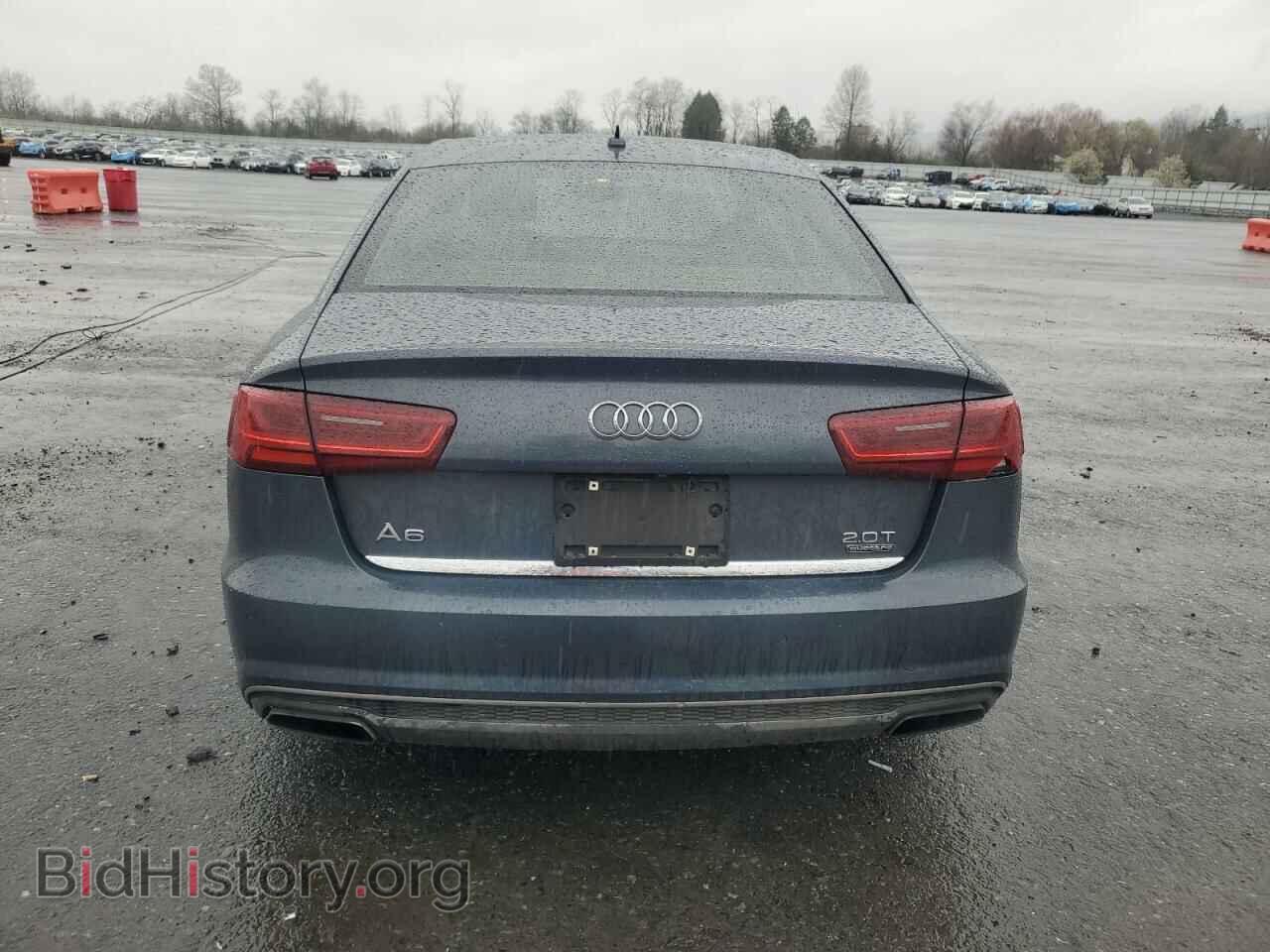 2016 AUDI A6 - VIN: WAUGFAFCXGN017869 - Фото 6