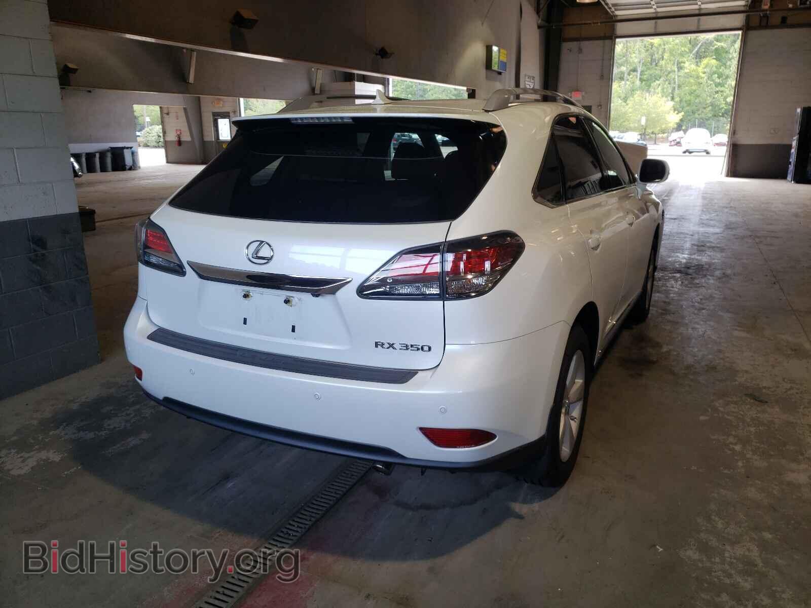 2013 LEXUS RX350 - VIN: 2T2BK1BA1DC166534 - Фото 4