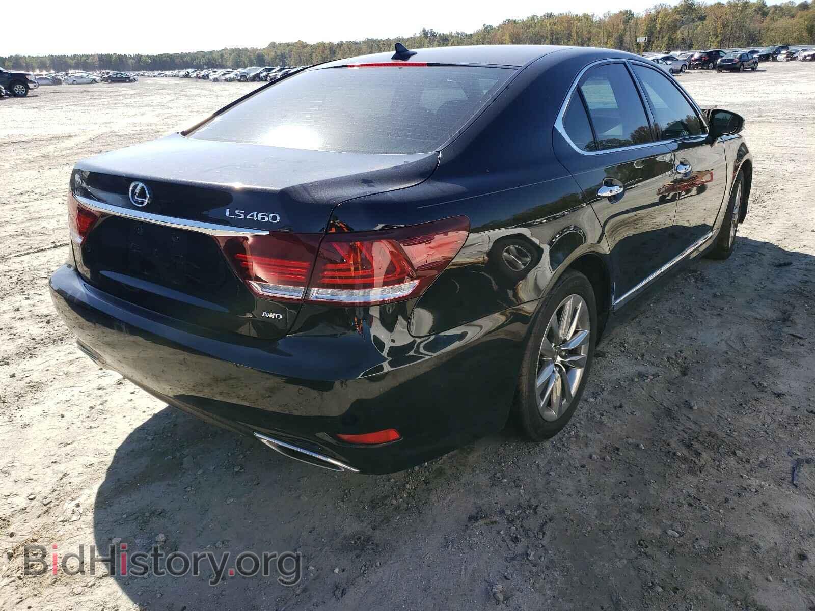 2013 LEXUS LS460 - VIN: JTHCL5EF9D5017708 - Photo 4