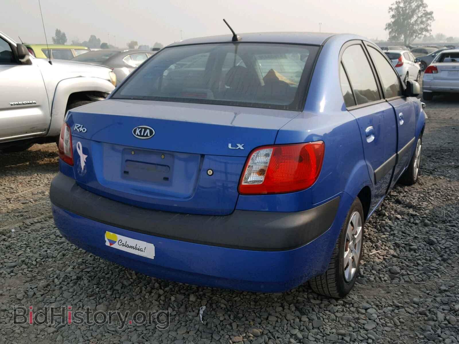 2007 KIA RIO BASE - VIN: KNADE123776241977 - Фото 4