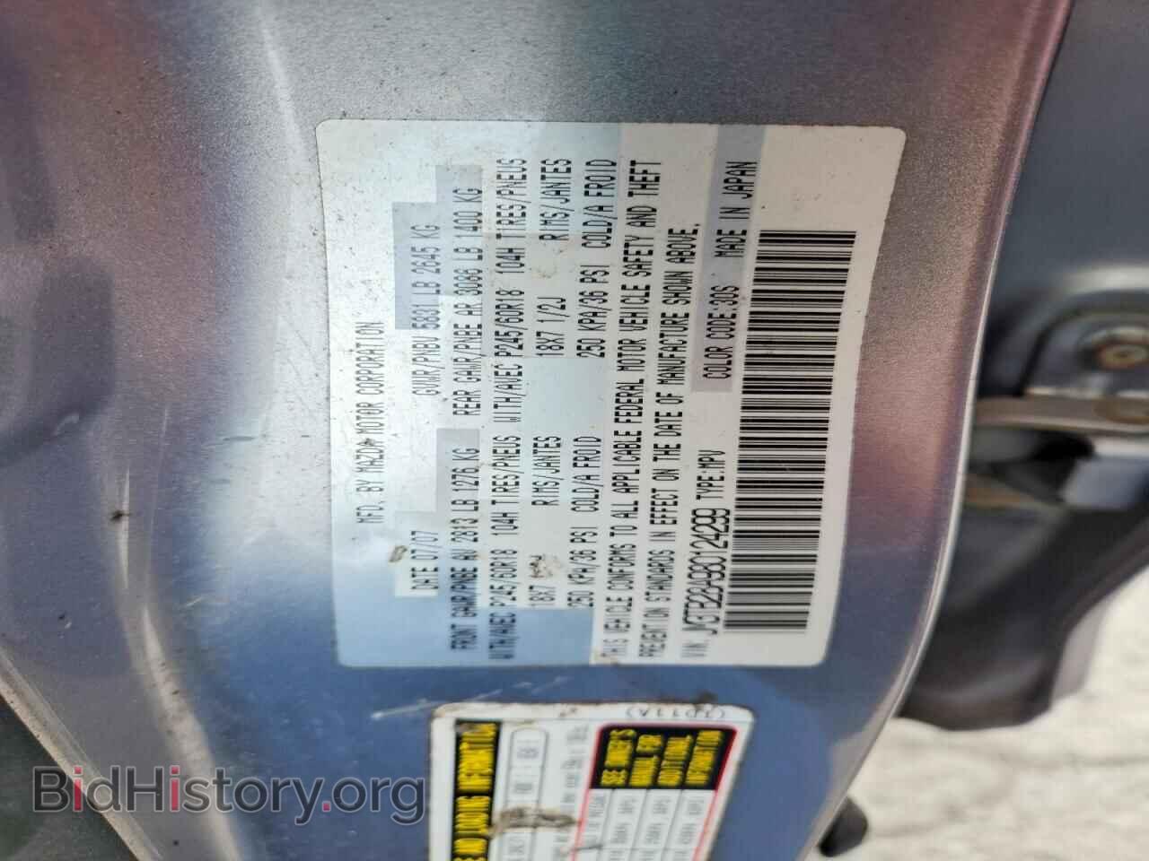 2008 MAZDA CX-9 - VIN: JM3TB28A980124299 - Фото 13