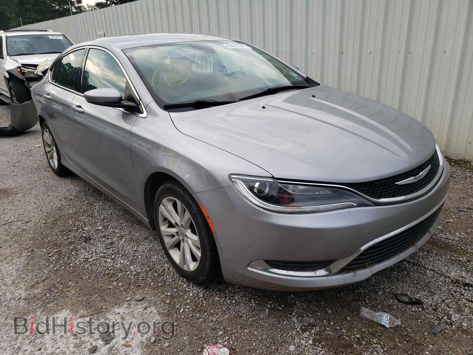 Фотография 1C3CCCAB2GN141577 - CHRYSLER 200 2016