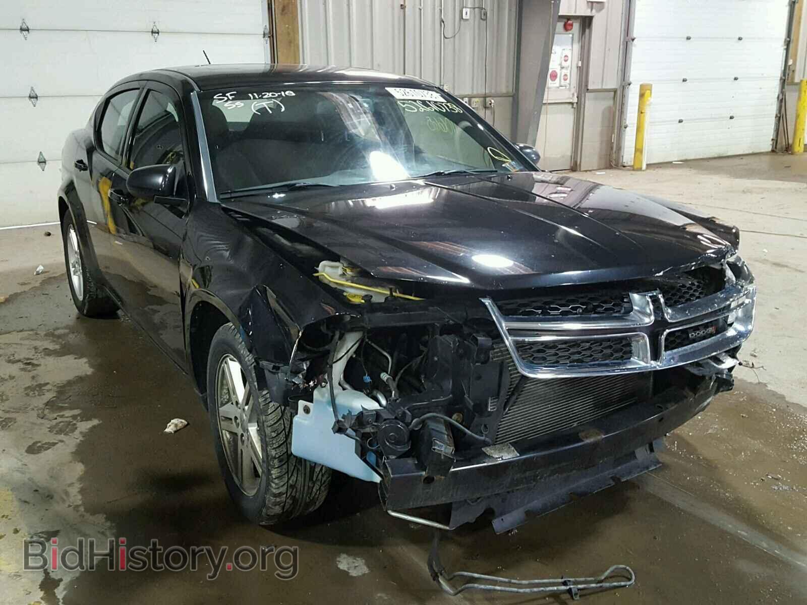 Photo 1C3CDZCB8CN286999 - DODGE AVENGER 2012