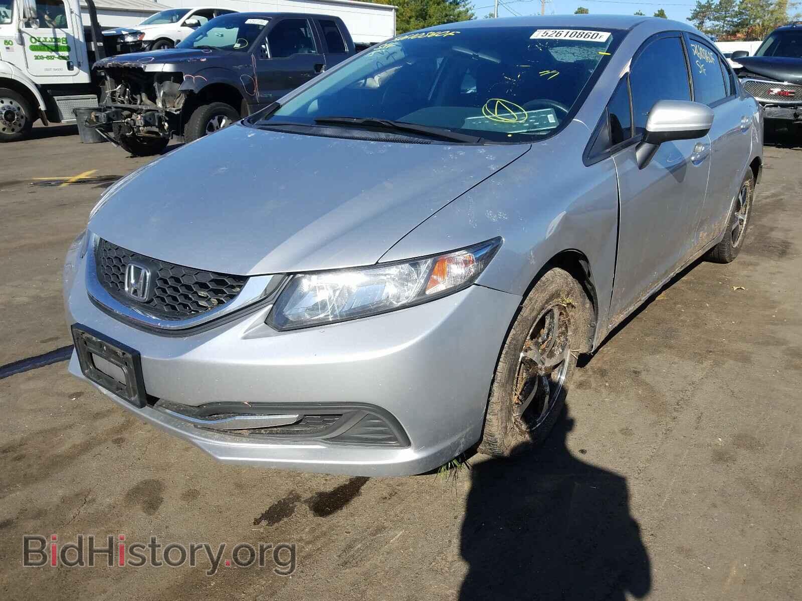 2015 HONDA CIVIC - VIN: 19XFB2F74FE114748 - Фото 2
