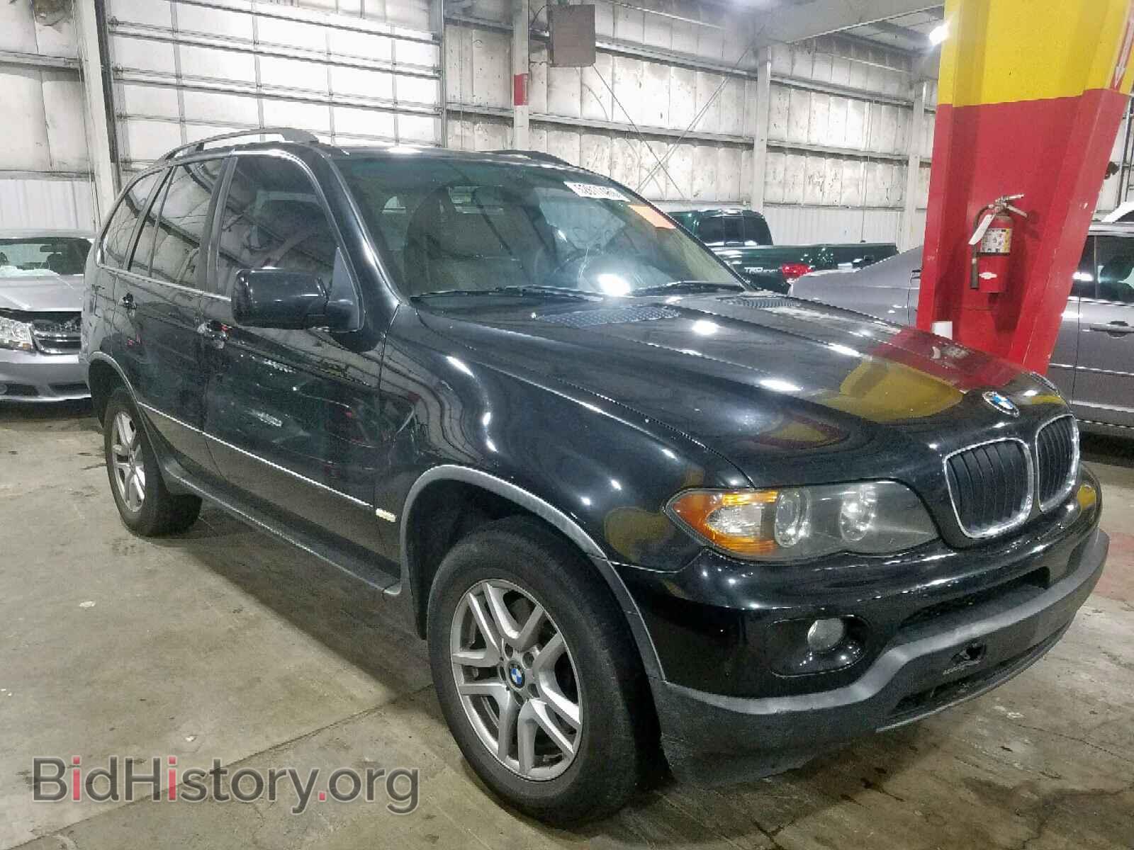 Photo 5UXFA13525LY16331 - BMW X5 2005
