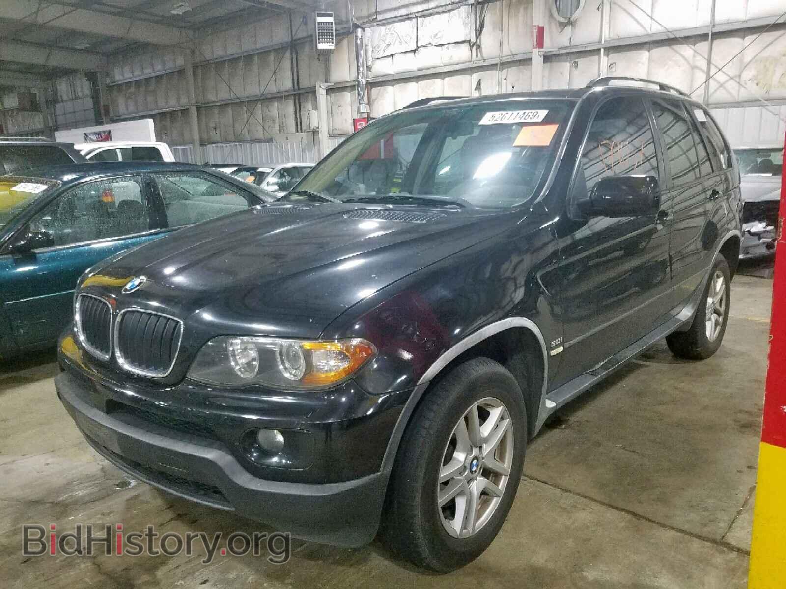 2005 BMW X5 - VIN: 5UXFA13525LY16331 - Фото 2
