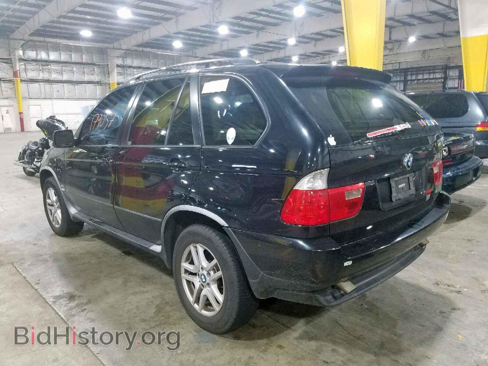 2005 BMW X5 - VIN: 5UXFA13525LY16331 - Фото 3