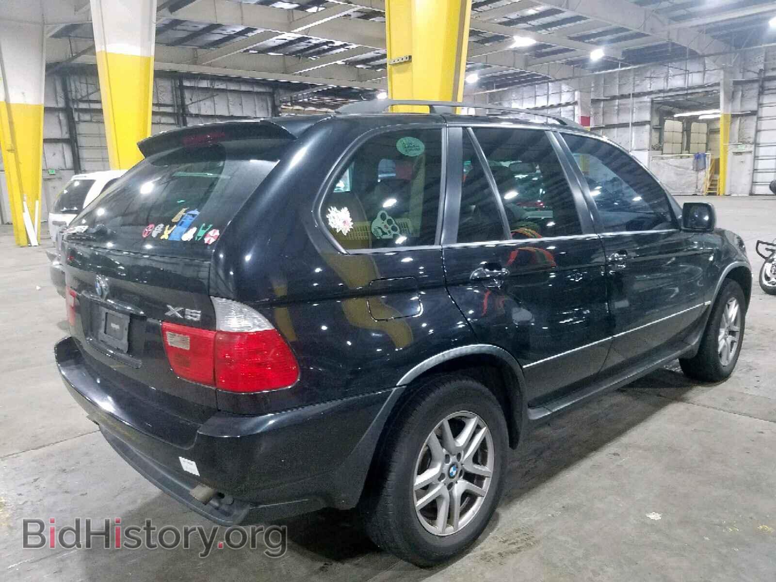 2005 BMW X5 - VIN: 5UXFA13525LY16331 - Фото 4