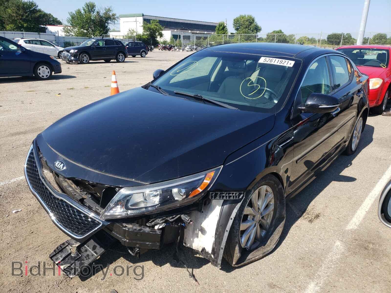 2015 KIA OPTIMA - VIN: 5XXGN4A72FG378105 - Фото 2