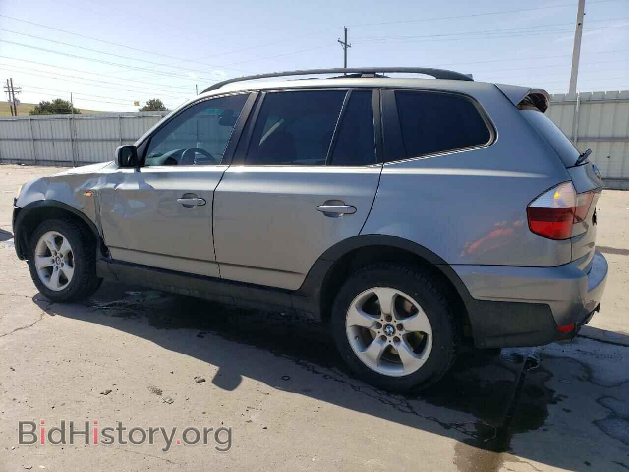 2007 BMW X3 - VIN: WBXPC93497WF24723 - Фото 2