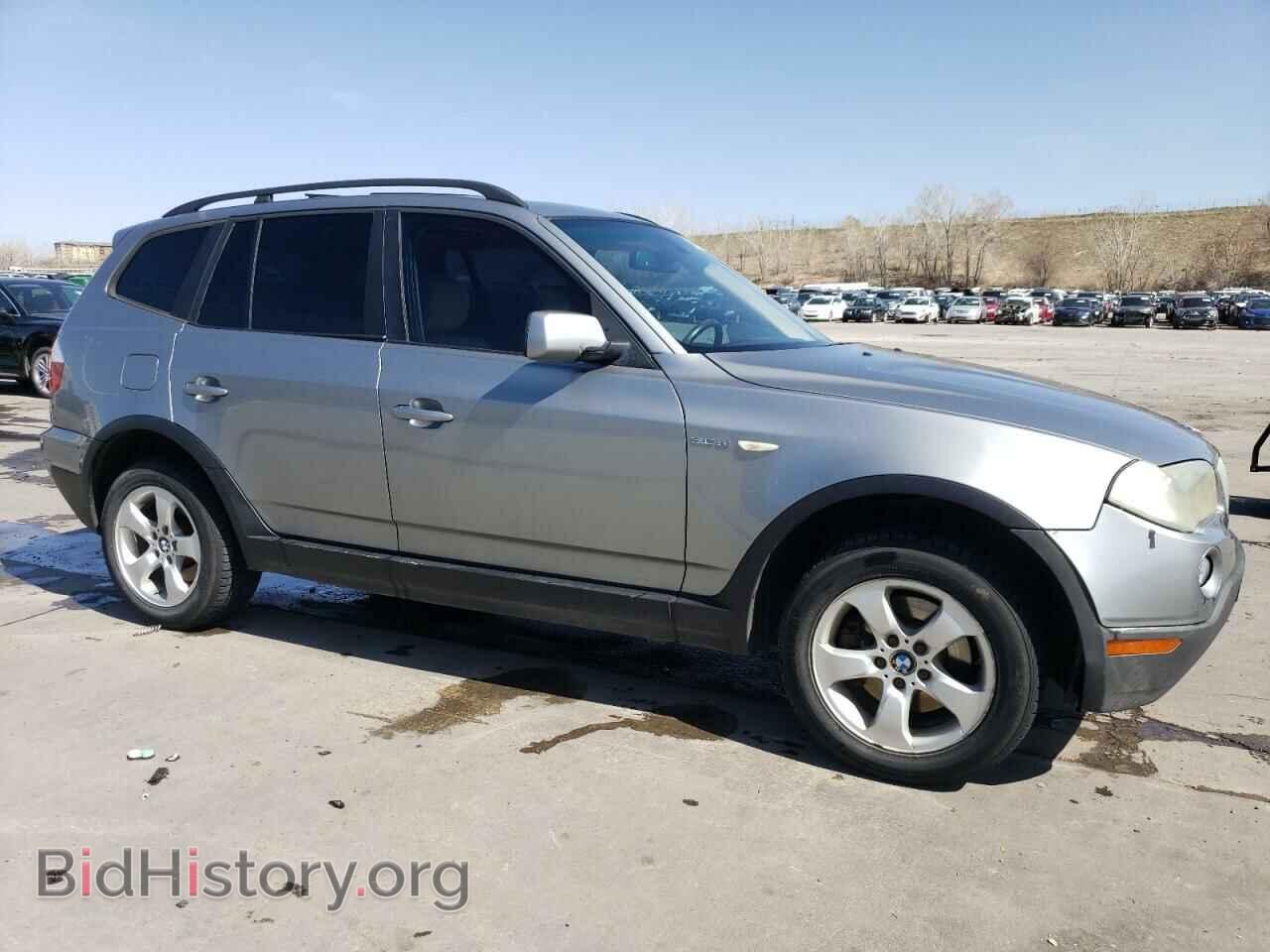 2007 BMW X3 - VIN: WBXPC93497WF24723 - Фото 4