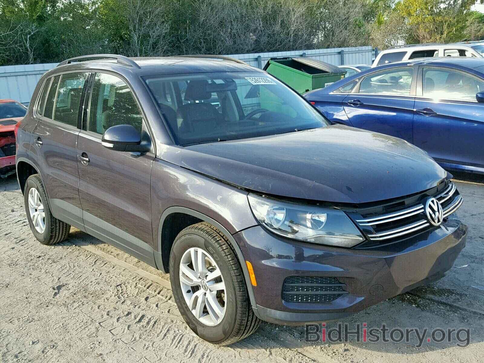 Фотография WVGAV7AX1GW536923 - VOLKSWAGEN TIGUAN S 2016