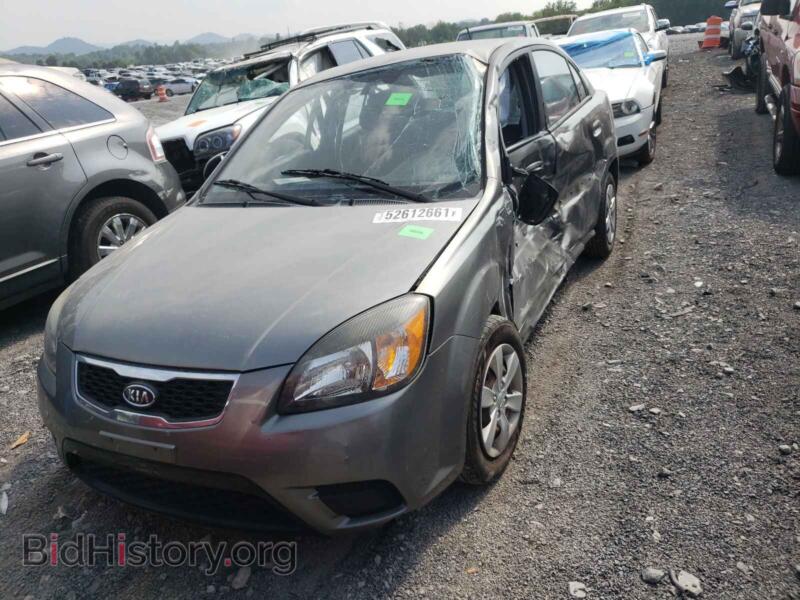 2011 Kia RIO (VIN KNADH4A34B6735801) — фото 2 из 10