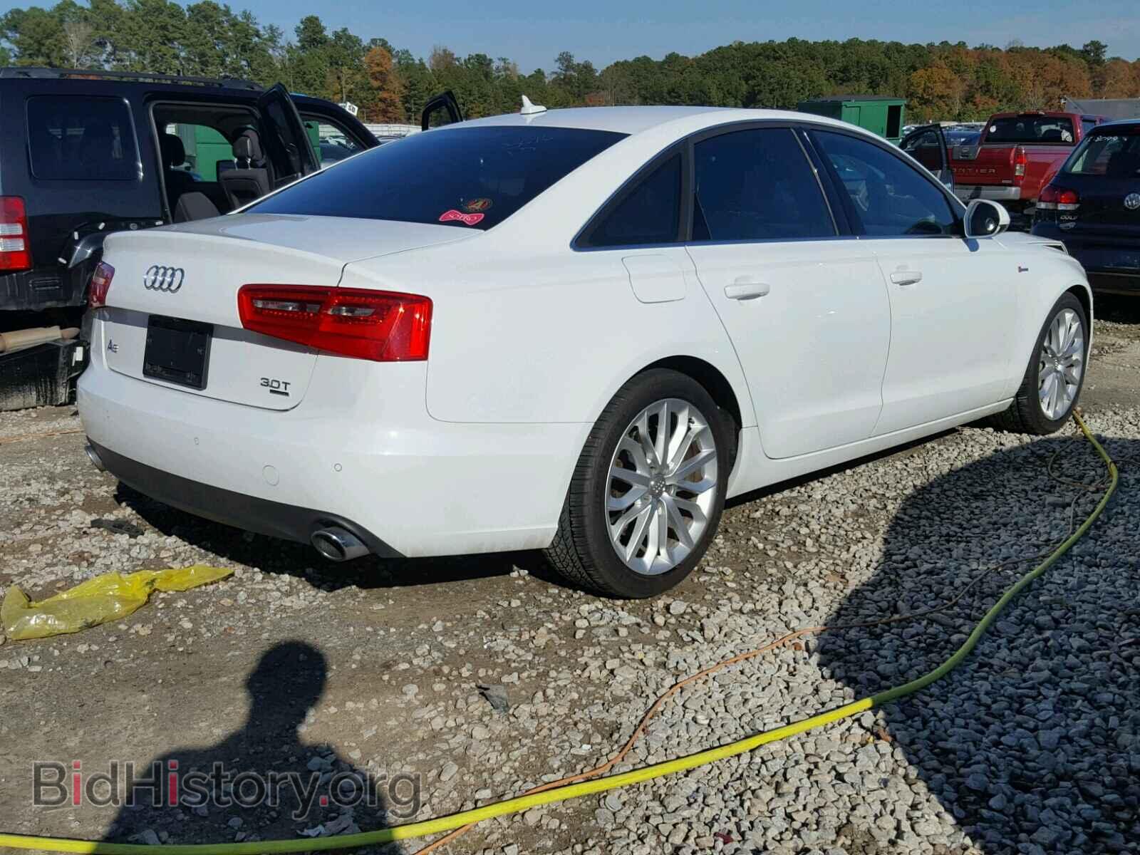 2012 AUDI A6 - VIN: WAUGGAFC8CN165672 - Фото 4