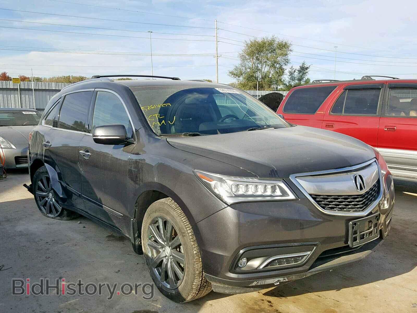 Фотография 5FRYD4H43EB017632 - ACURA MDX 2014