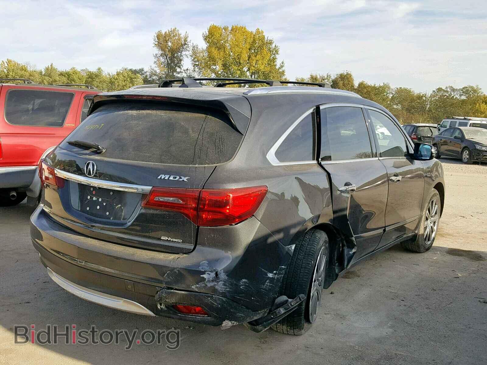 2014 ACURA MDX - VIN: 5FRYD4H43EB017632 - Photo 4