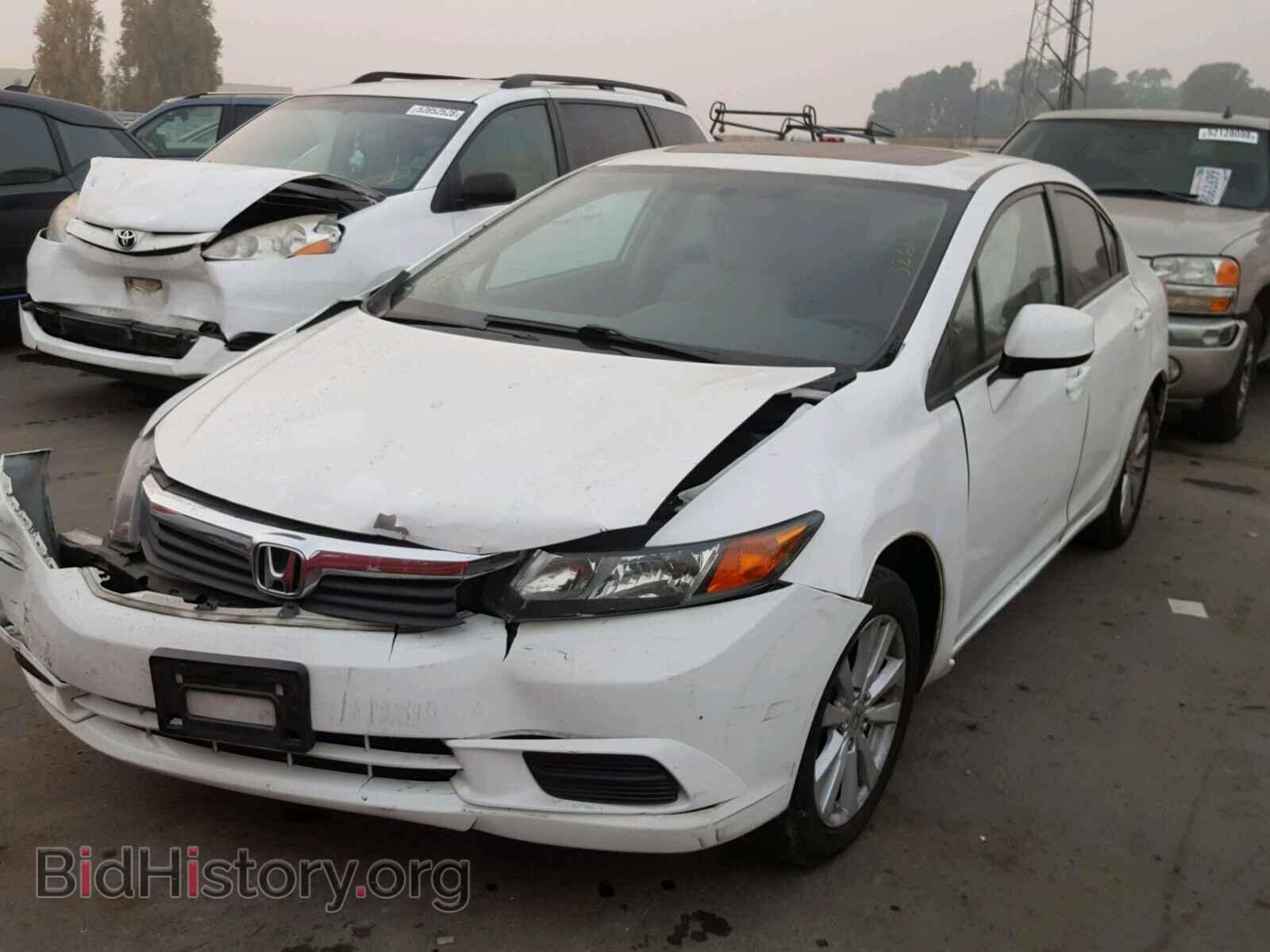 2012 HONDA CIVIC - VIN: 19XFB2F81CE385125 - Фото 2