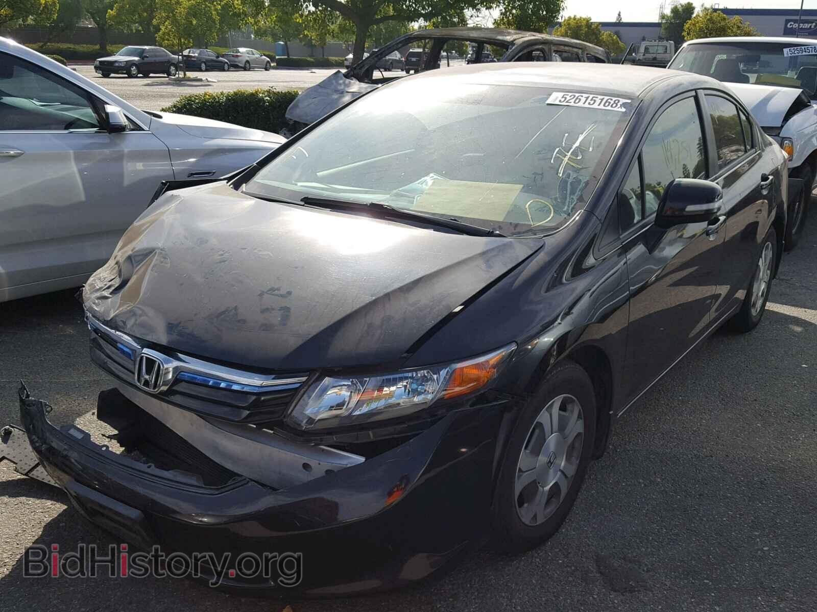 2012 HONDA CIVIC - VIN: JHMFB4F30CS009057 - Photo 2