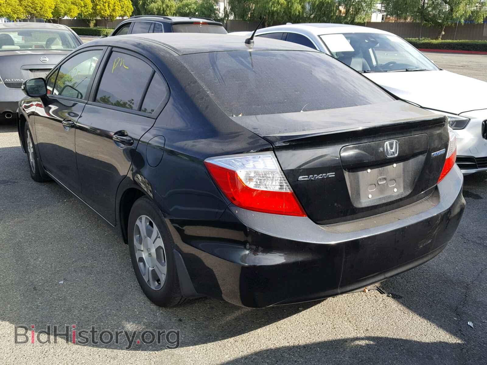 2012 HONDA CIVIC - VIN: JHMFB4F30CS009057 - Photo 3