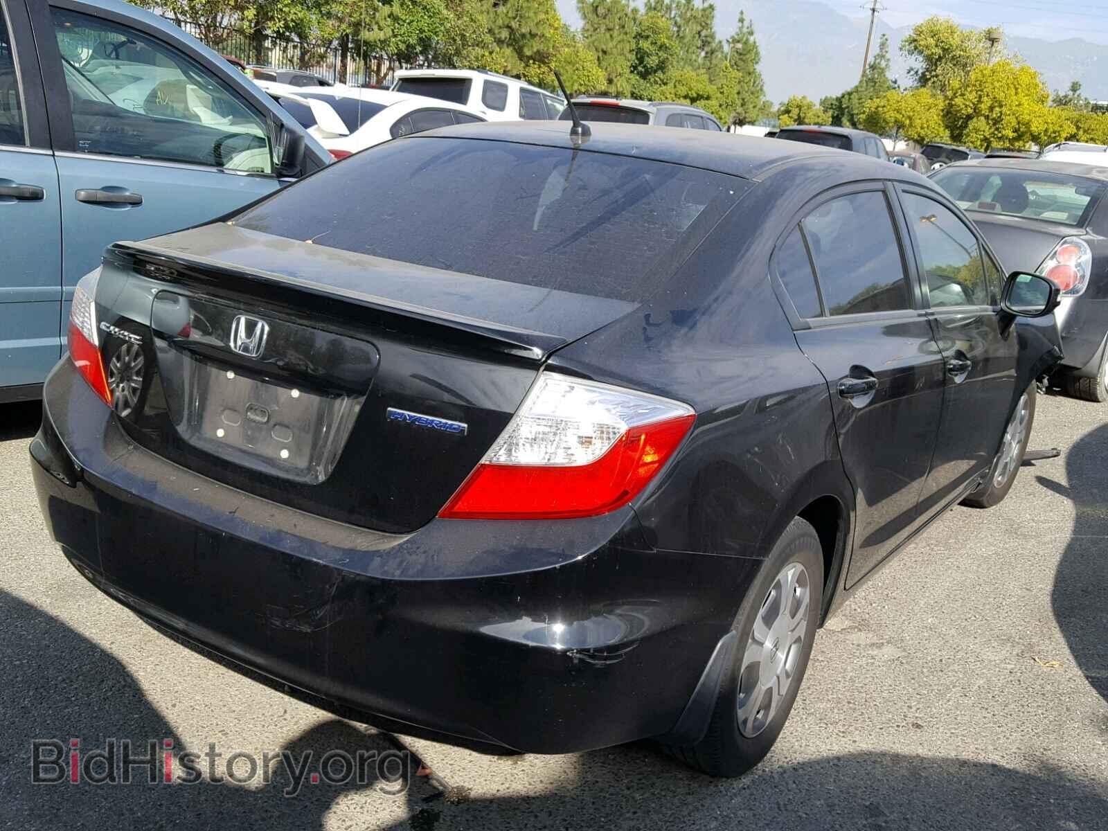 2012 HONDA CIVIC - VIN: JHMFB4F30CS009057 - Photo 4
