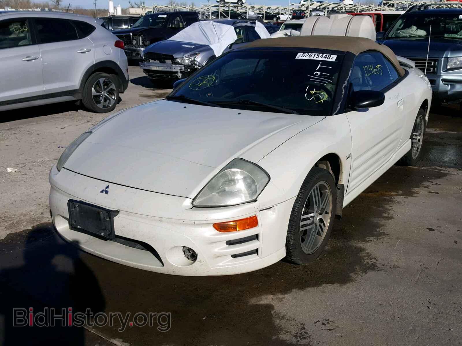 2005 MITSUBISHI ECLIPSE - VIN: 4A3AE75H15E043735 - Фото 2