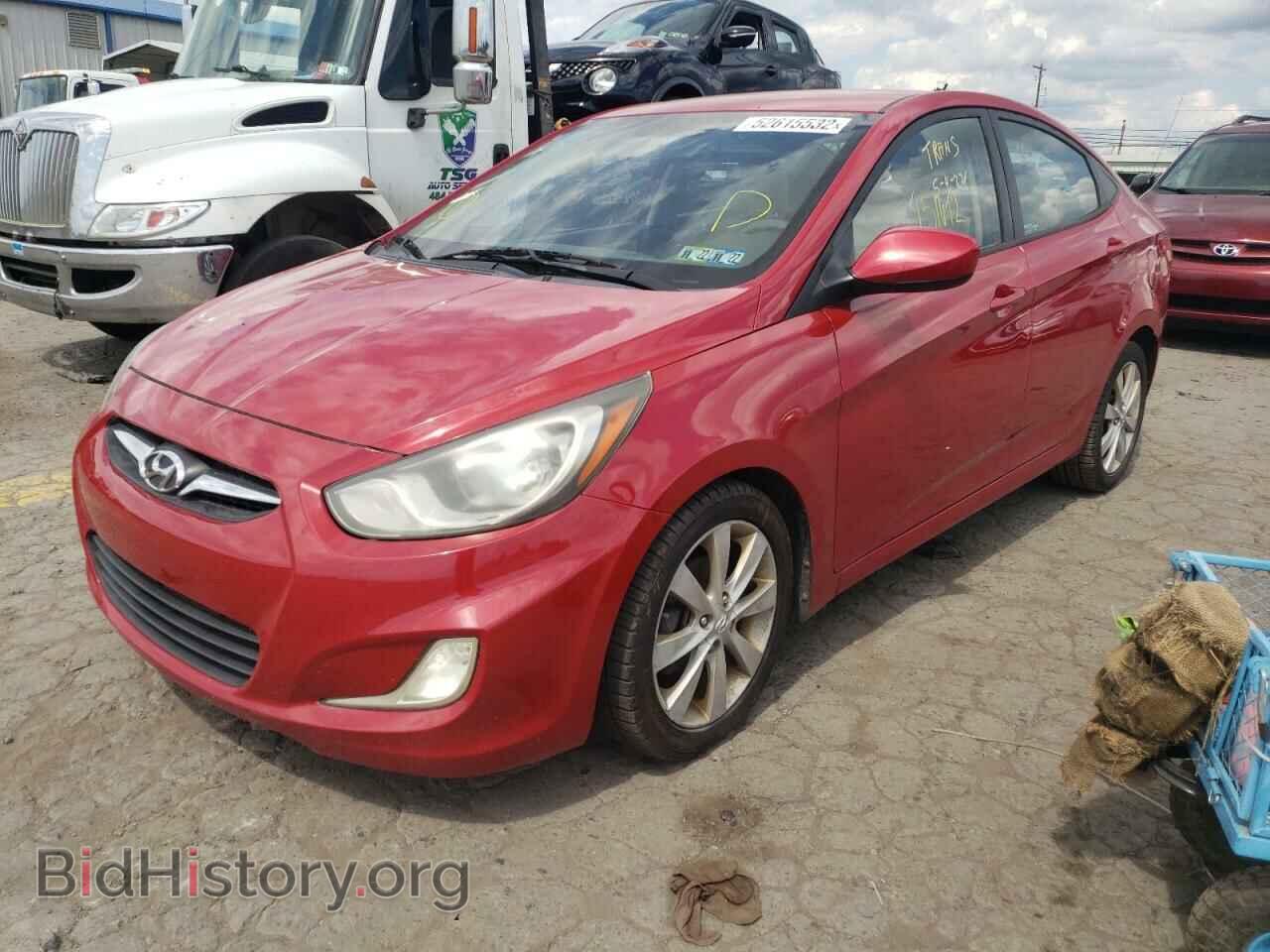 2013 HYUNDAI ACCENT - VIN: KMHCU4AE4DU436654 - Фото 2