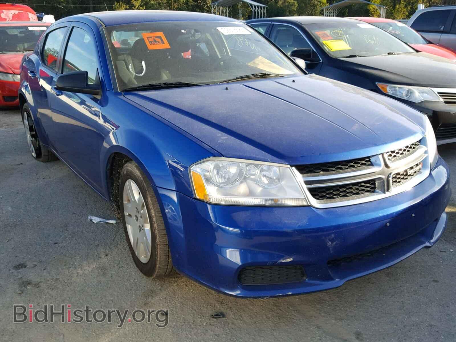 Photo 1C3CDZABXCN259693 - DODGE AVENGER 2012