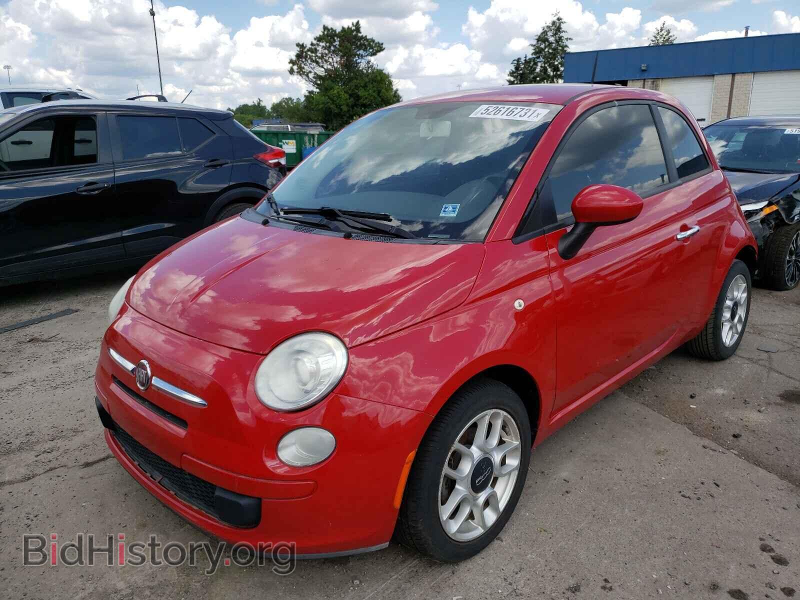 2012 FIAT 500 - VIN: 3C3CFFAR1CT125273 - Фото 2