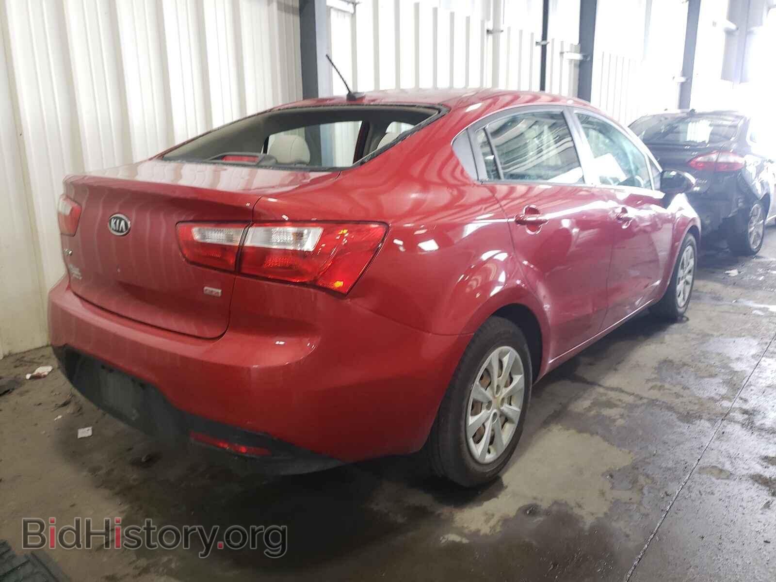 2012 KIA RIO - VIN: KNADM4A3XC6087510 - Фото 4