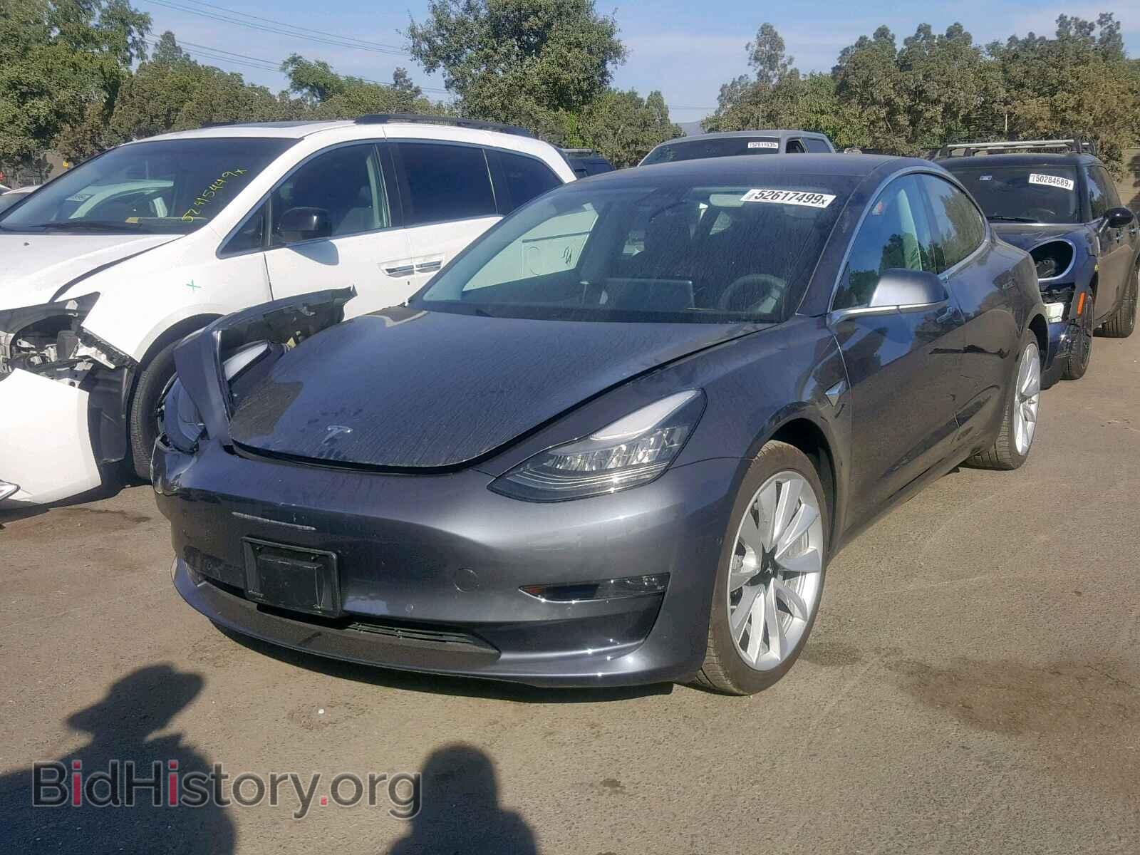 2018 TESLA MODEL 3 - VIN: 5YJ3E1EA1JF163443 - Фото 2