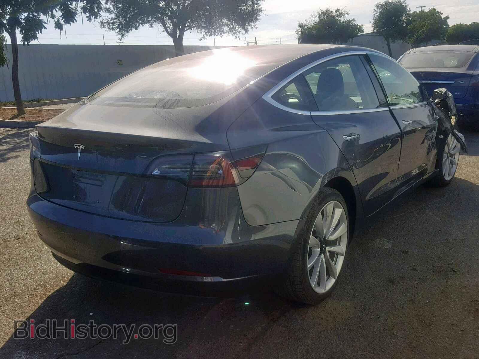 2018 TESLA MODEL 3 - VIN: 5YJ3E1EA1JF163443 - Фото 4