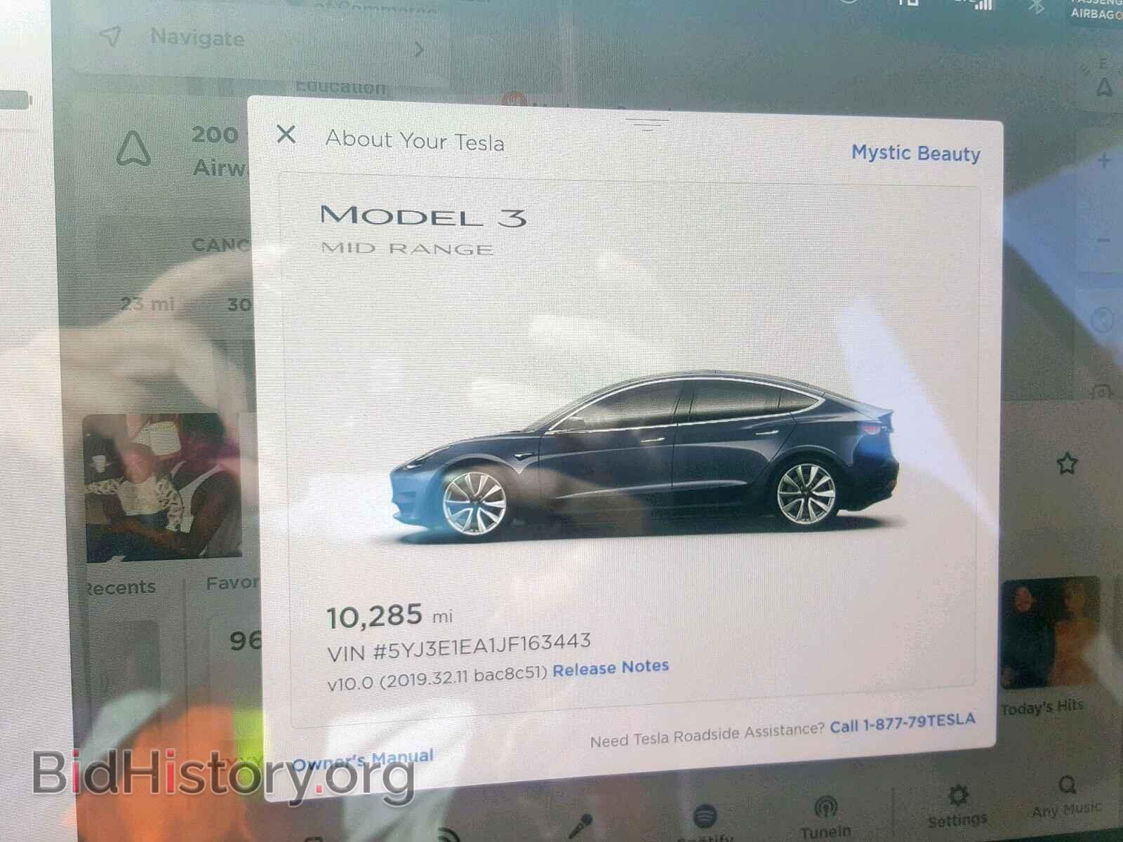 2018 TESLA MODEL 3 - VIN: 5YJ3E1EA1JF163443 - Фото 8