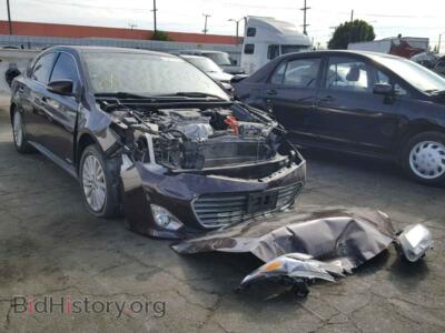 2013 Toyota AVALON Avalon HYB, бордовый — VIN 4T1BD1EB7DU006336, Copart