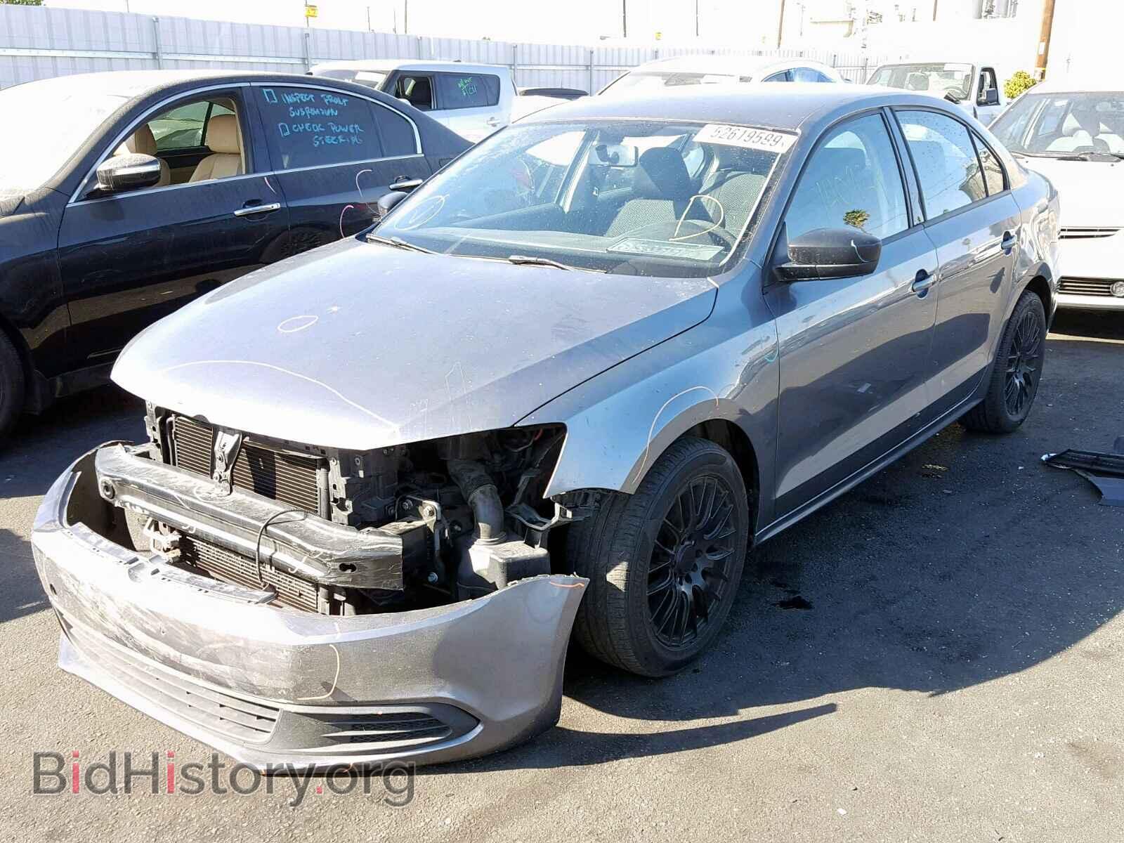 2012 VOLKSWAGEN JETTA - VIN: 3VW2K7AJ9CM382109 - Фото 2
