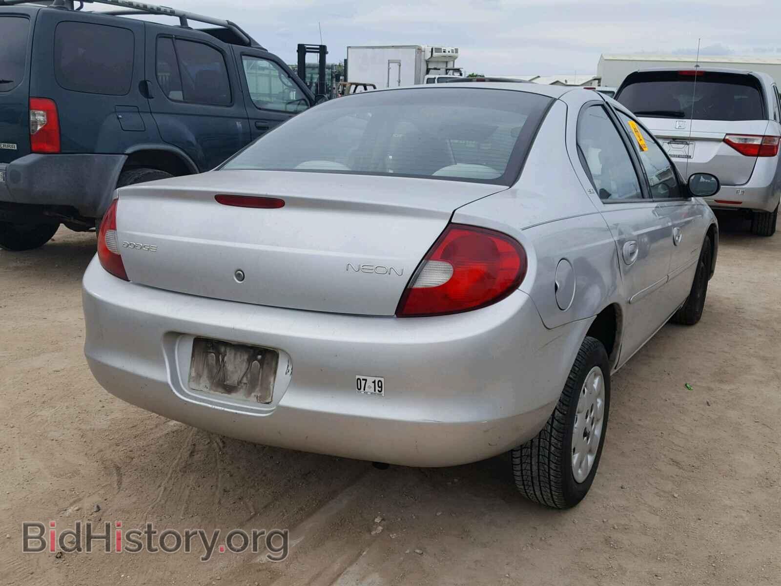 2001 DODGE NEON - VIN: 1B3ES46C21D283926 - Фото 4