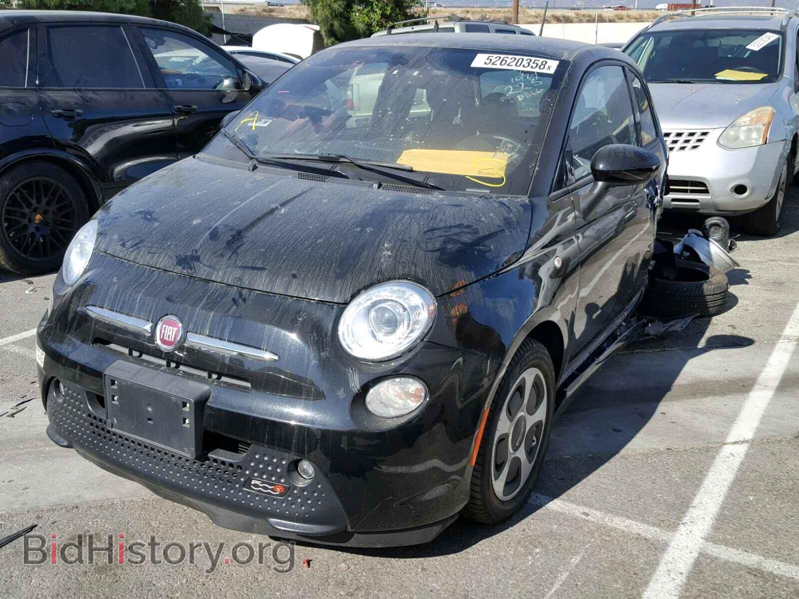 2017 FIAT 500 - VIN: 3C3CFFGE0HT620866 - Фото 2