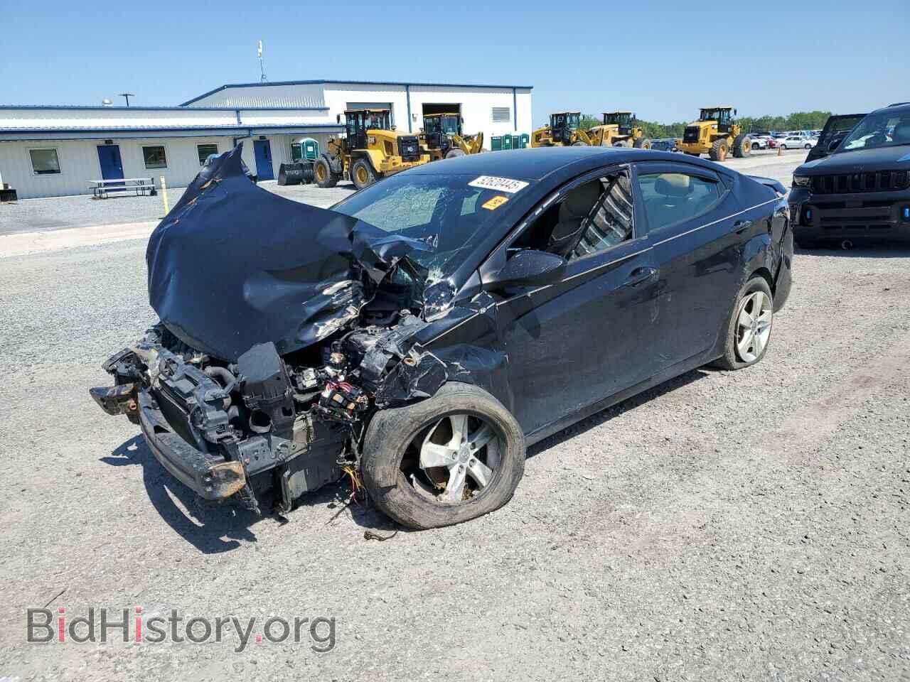Photo 5NPDH4AE3CH095835 - HYUNDAI ELANTRA 2012