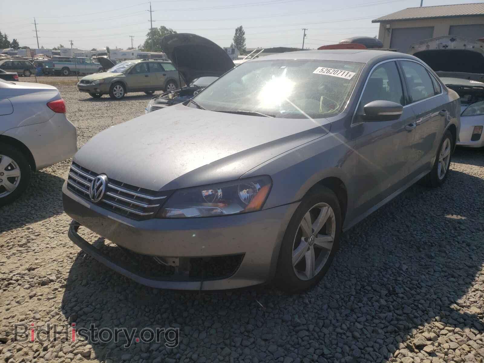 2013 VOLKSWAGEN PASSAT - VIN: 1VWBN7A31DC016849 - Фото 2