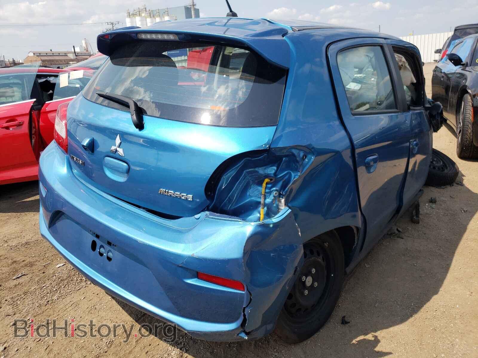 2019 MITSUBISHI MIRAGE - VIN: ML32A3HJ9KH013244 - Фото 4