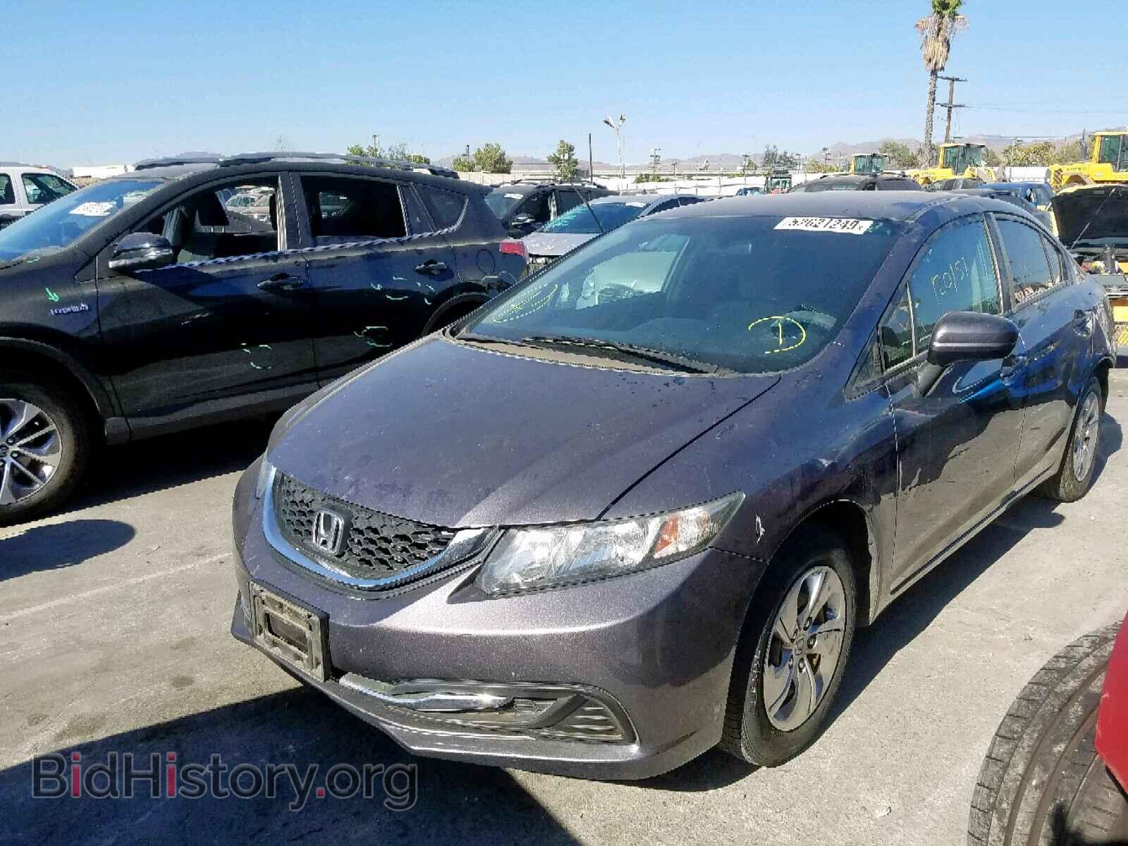 2014 HONDA CIVIC LX - VIN: 19XFB2F57EE257061 - Фото 2