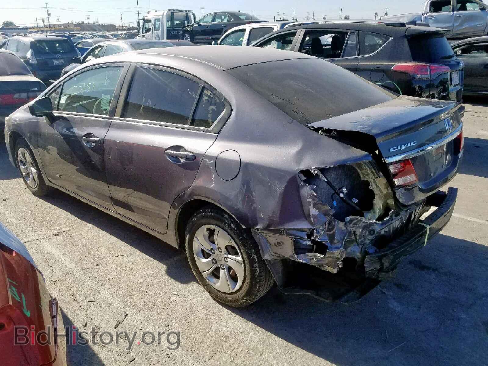 2014 HONDA CIVIC LX - VIN: 19XFB2F57EE257061 - Фото 3