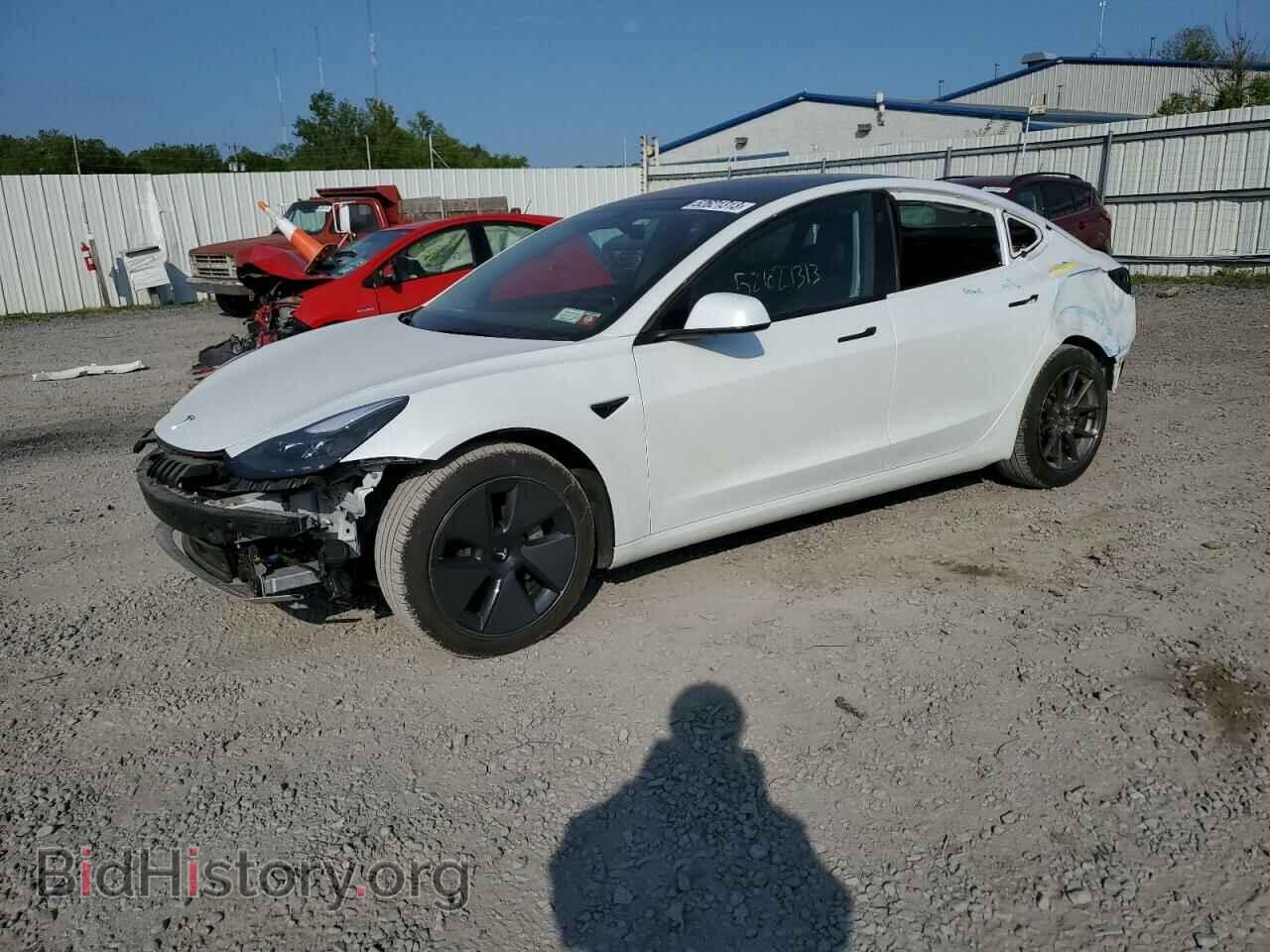 Photo 5YJ3E1EB9NF110536 - TESLA MODEL 3 2022
