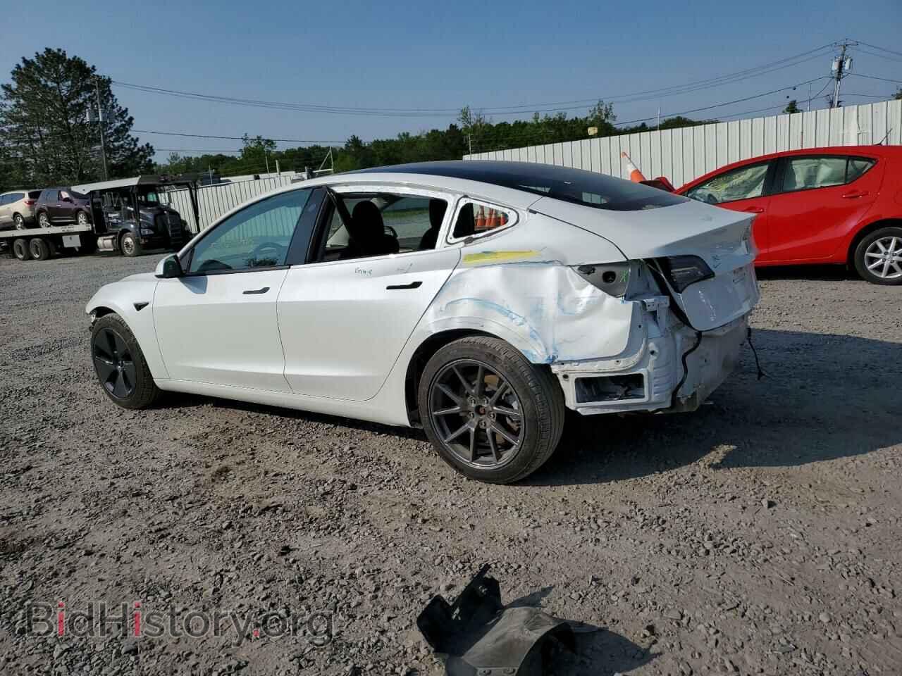 2022 TESLA MODEL 3 - VIN: 5YJ3E1EB9NF110536 - Фото 2