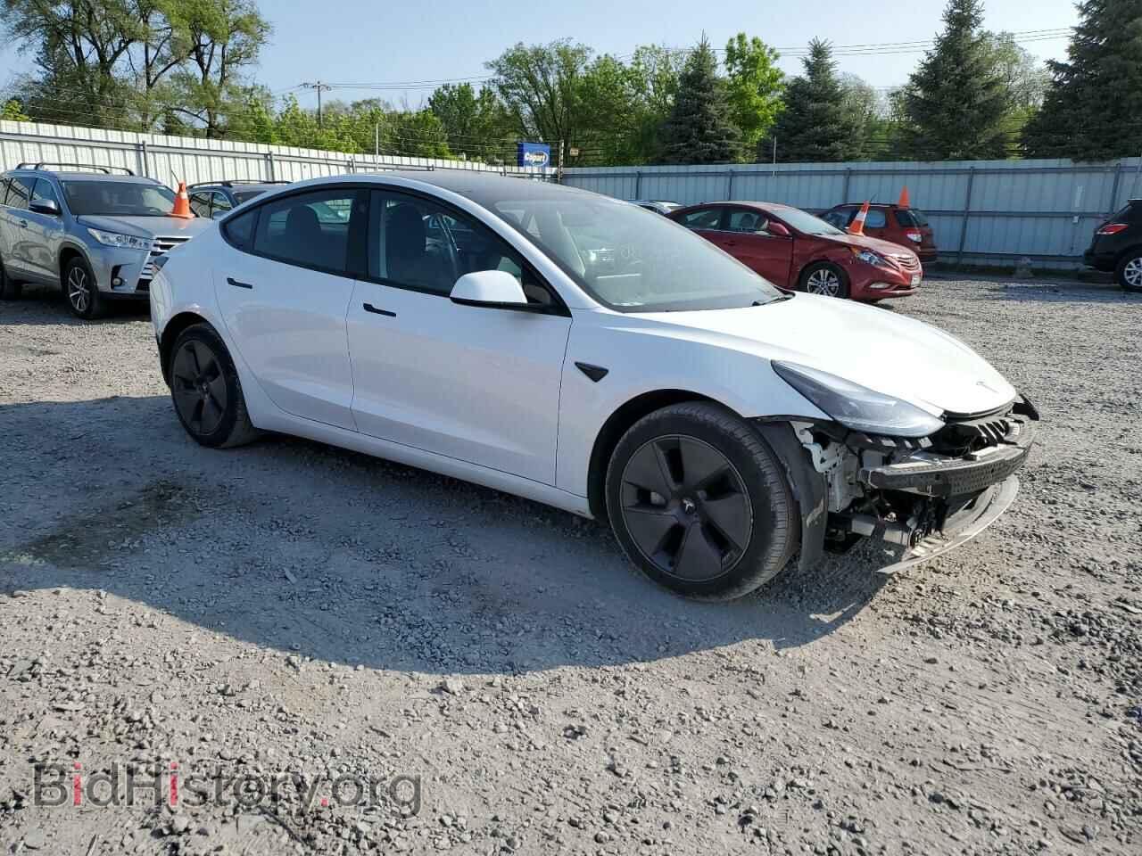 2022 TESLA MODEL 3 - VIN: 5YJ3E1EB9NF110536 - Фото 4