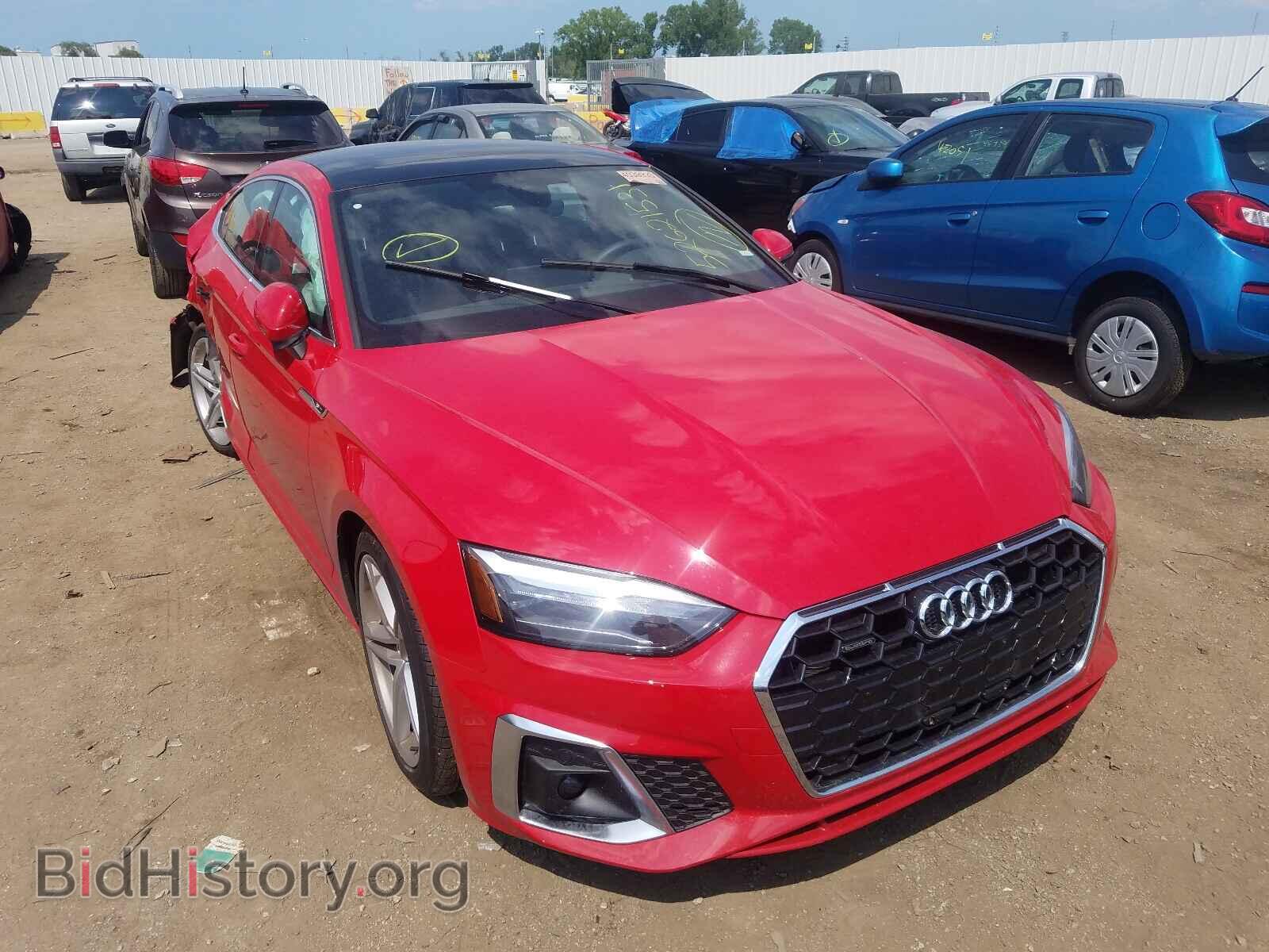 2021 AUDI A5 - VIN: WAUDACF56MA044438 - Photo 4