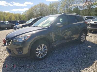 2016 Mazda CX-5 Touring, серый — VIN JM3KE4CY6G0797875, Copart