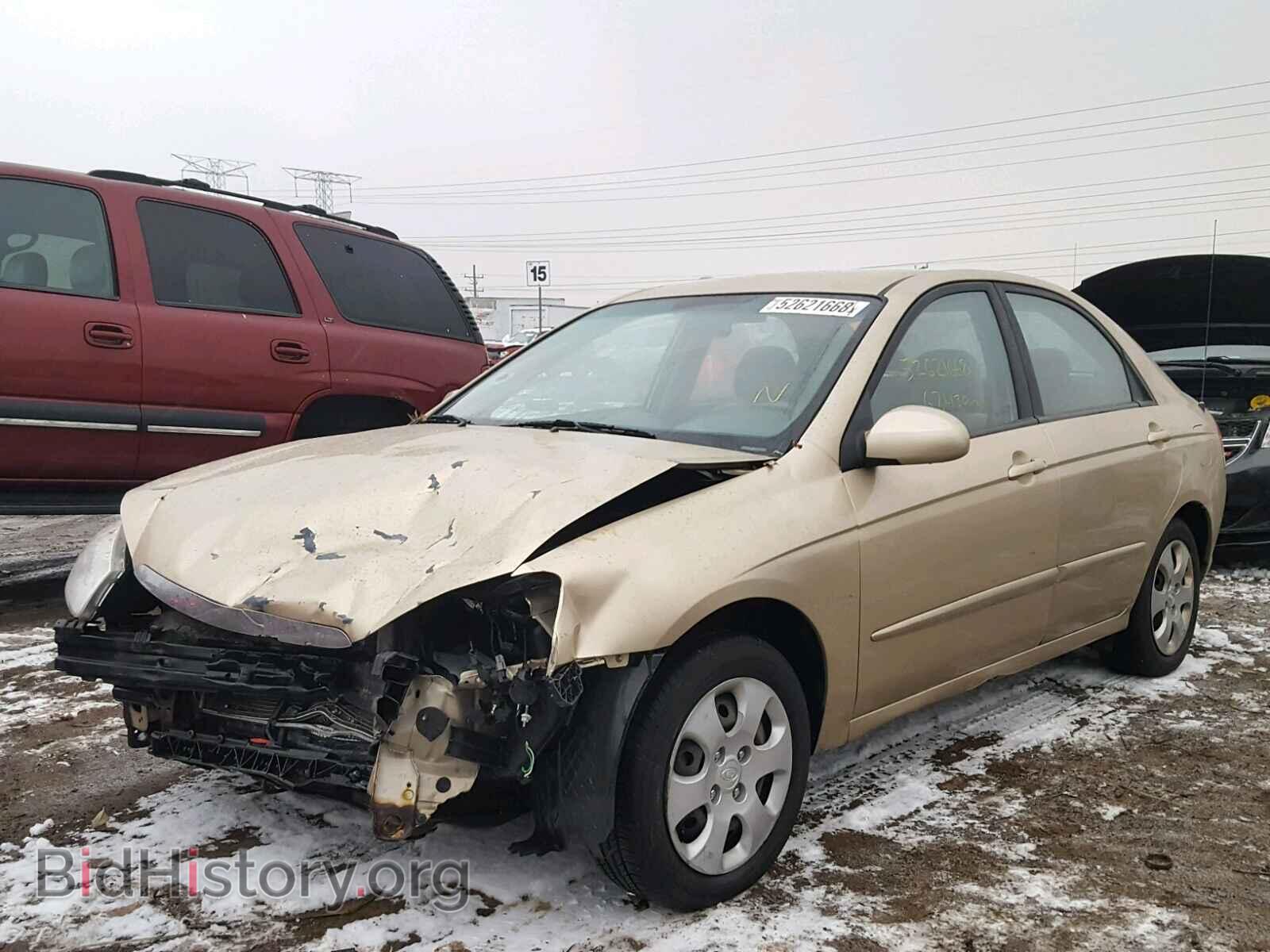 2009 KIA SPECTRA EX - VIN: KNAFE222995665448 - Фото 2
