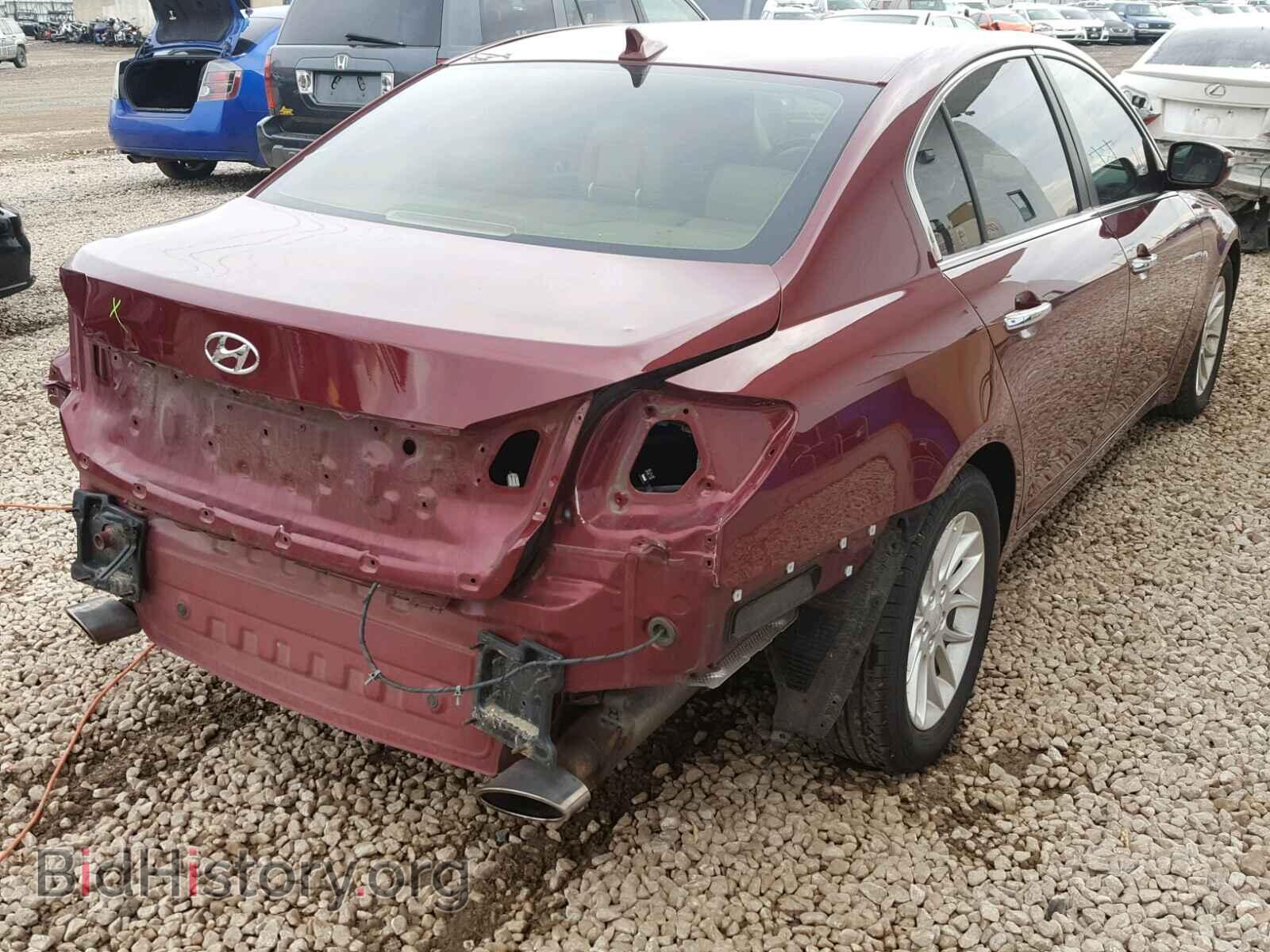 2011 HYUNDAI GENESIS - VIN: KMHGC4DE8BU137441 - Фото 4