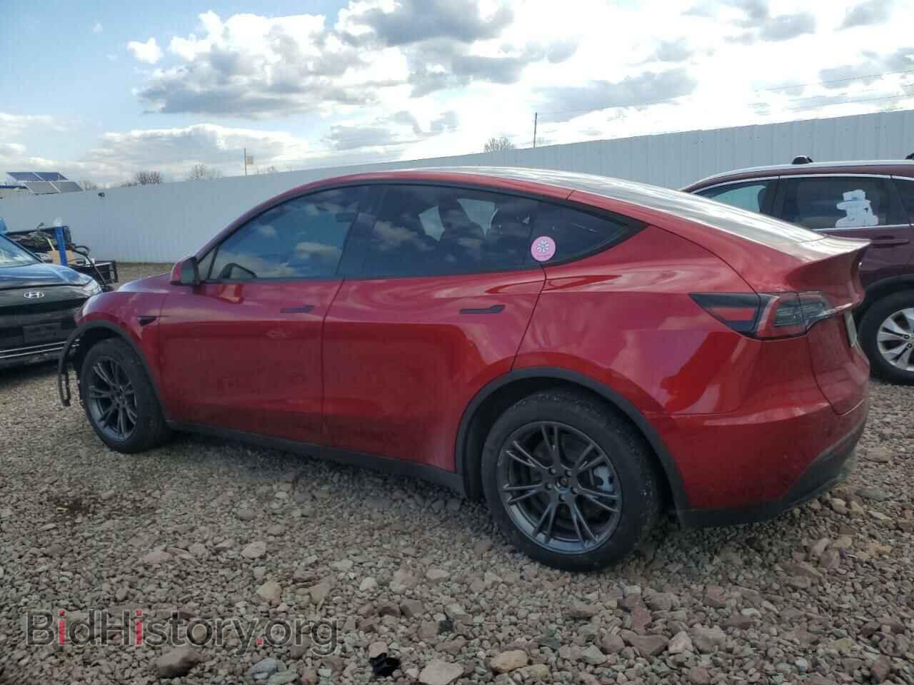 2024 TESLA MODEL Y - VIN: 7SAYGDEE8RA302077 - Фото 2